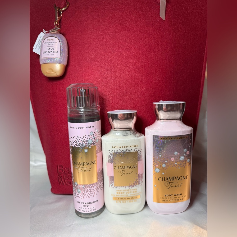 NWT B&BW Champagne Toast 9 piece , full size bundle - Picture 3 of 9